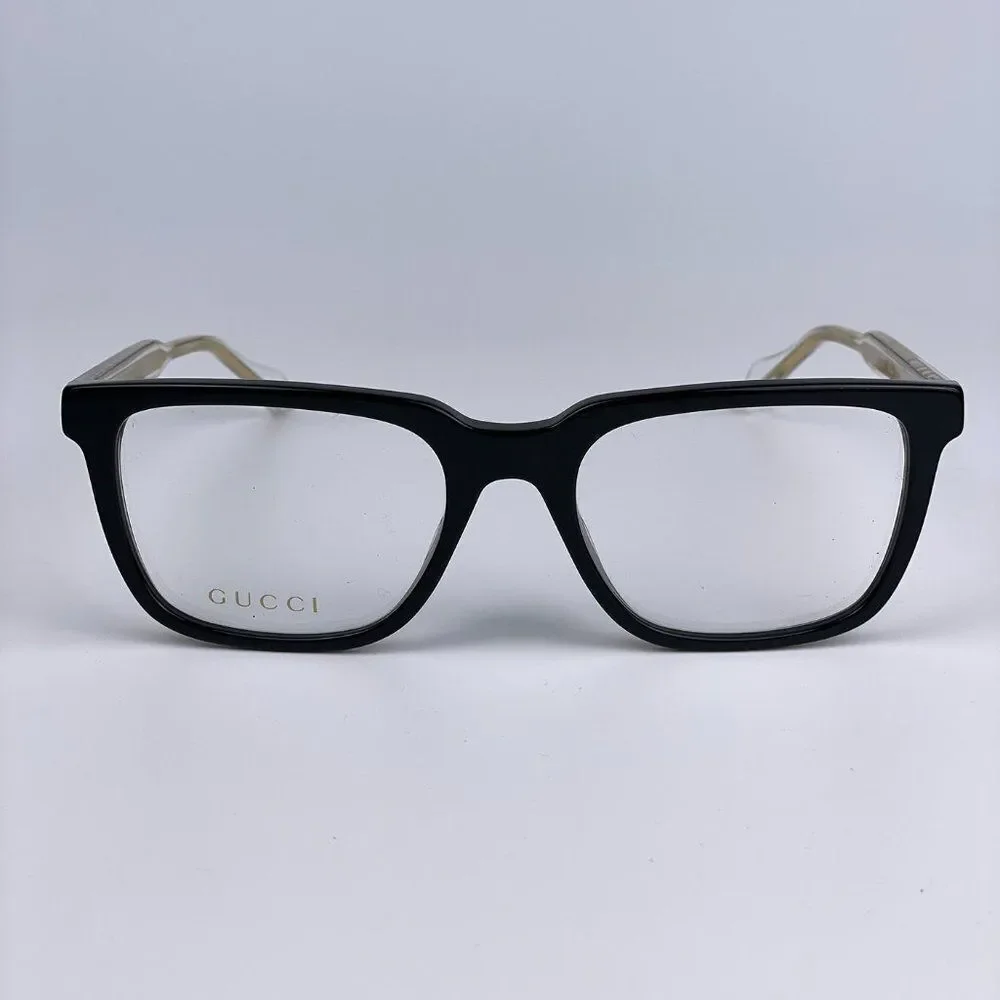 NEW Gucci GG0560O 005 Unisex Black Square Eyeglasses